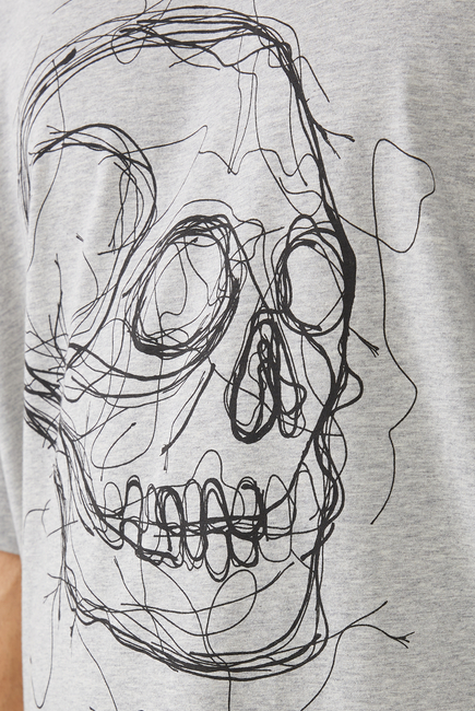 Skull Motif T-Shirt